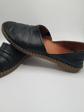 Kunitz Leather Comfort Flats  Size 39 EU US 8